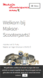 Mobile Screenshot of maksor-scooterparts.com